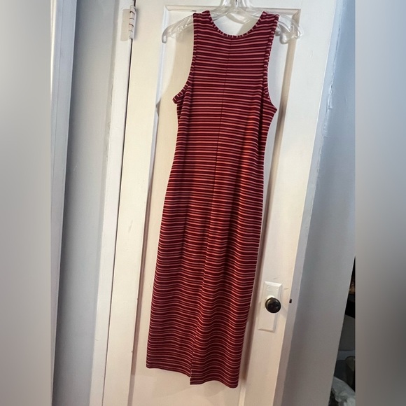 Marine Layer Lexi Striped Midi Dress M - Picture 10 of 12